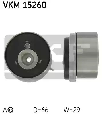 Ролик SKF VKM 15260